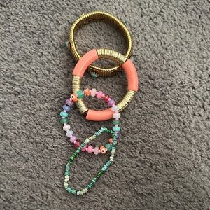 Allie + Bess Colorful Beaded Bracelet Set